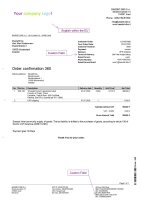 Auftrag/Auftrag-Storno Druckvorlage (Preis-Stück) in Deutsch und Englisch - JTL WAWI ab 2.0.0