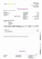 Lieferschein Druckvorlage in Deutsch und Englisch - JTL...