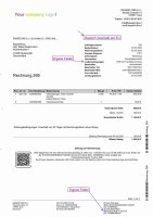E-Rechnung (XML Rechnung) (Preis-100 Stück),...